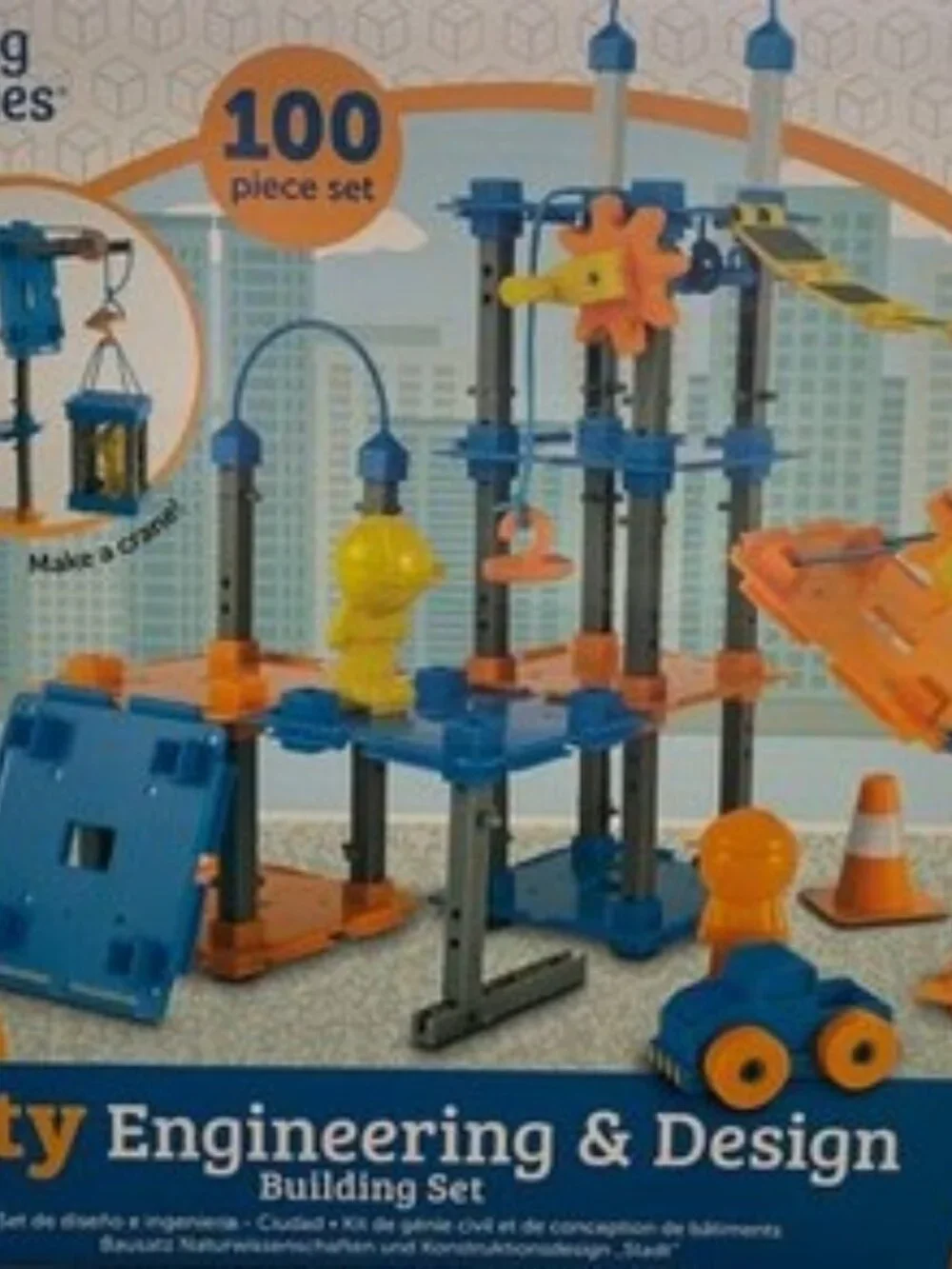 Learning Resources City Engineering & Design Building Set STEM Toy